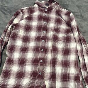 Women’s Plaid Button-Up Shirt